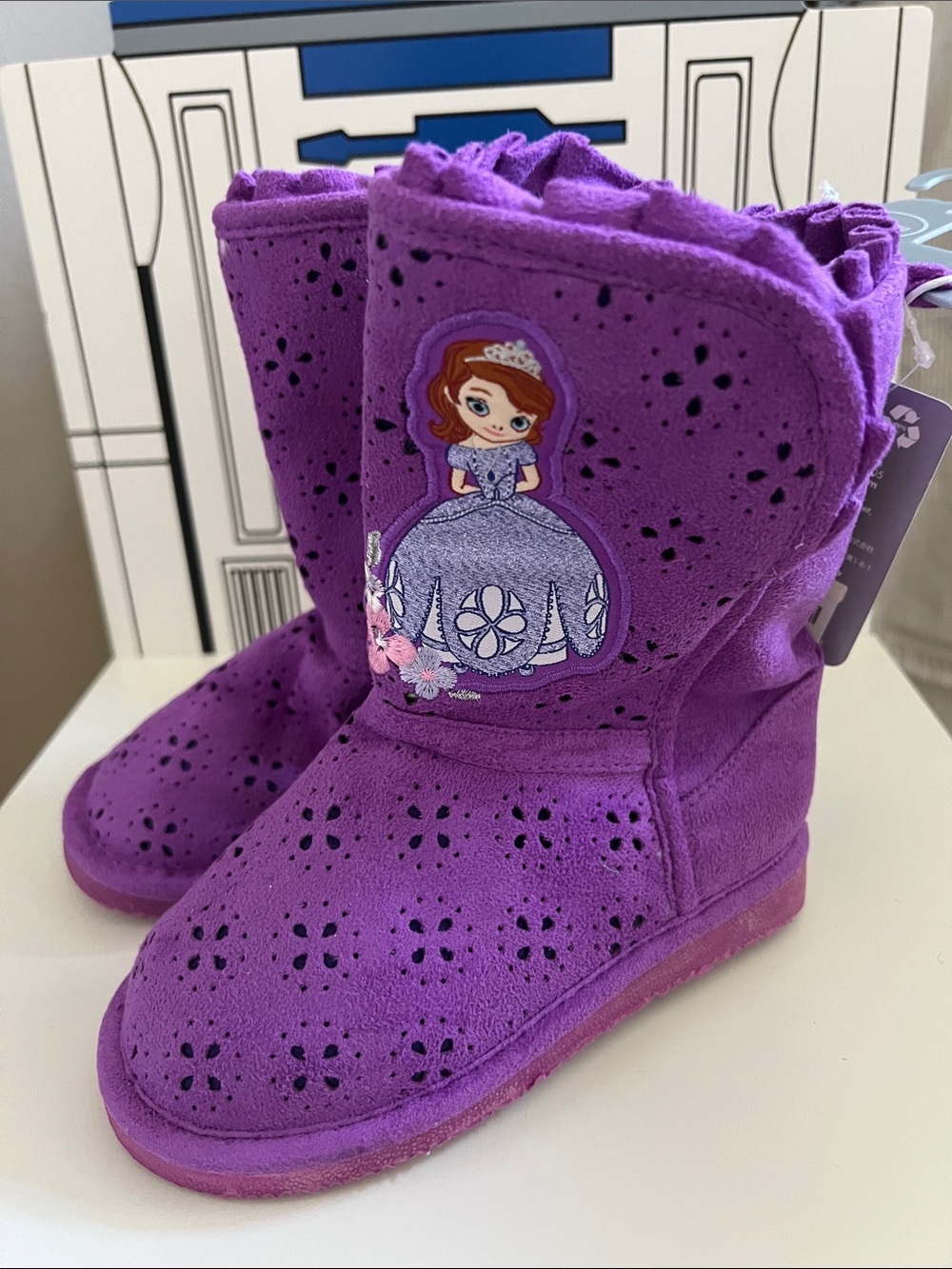 Disney Purple Sofia the First Girls' Boots
